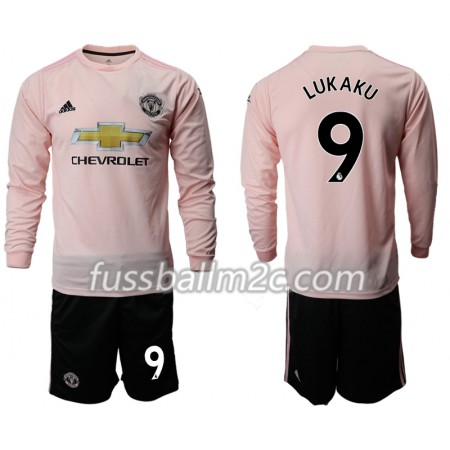 Fußballtrikots Manchester United LUKAKU 9 Kinder Auswärts Trikotsatz 2018-2019 Langarm Fußballtrikots Manchester United LUKAKU 9 Kinder Auswärts Trikotsatz 2018-2019 Langarm